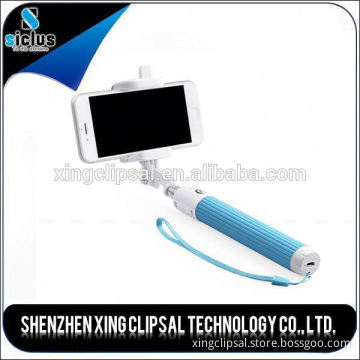 2015 new products electronics foldable selfie stick with cable, monopod selfie stick